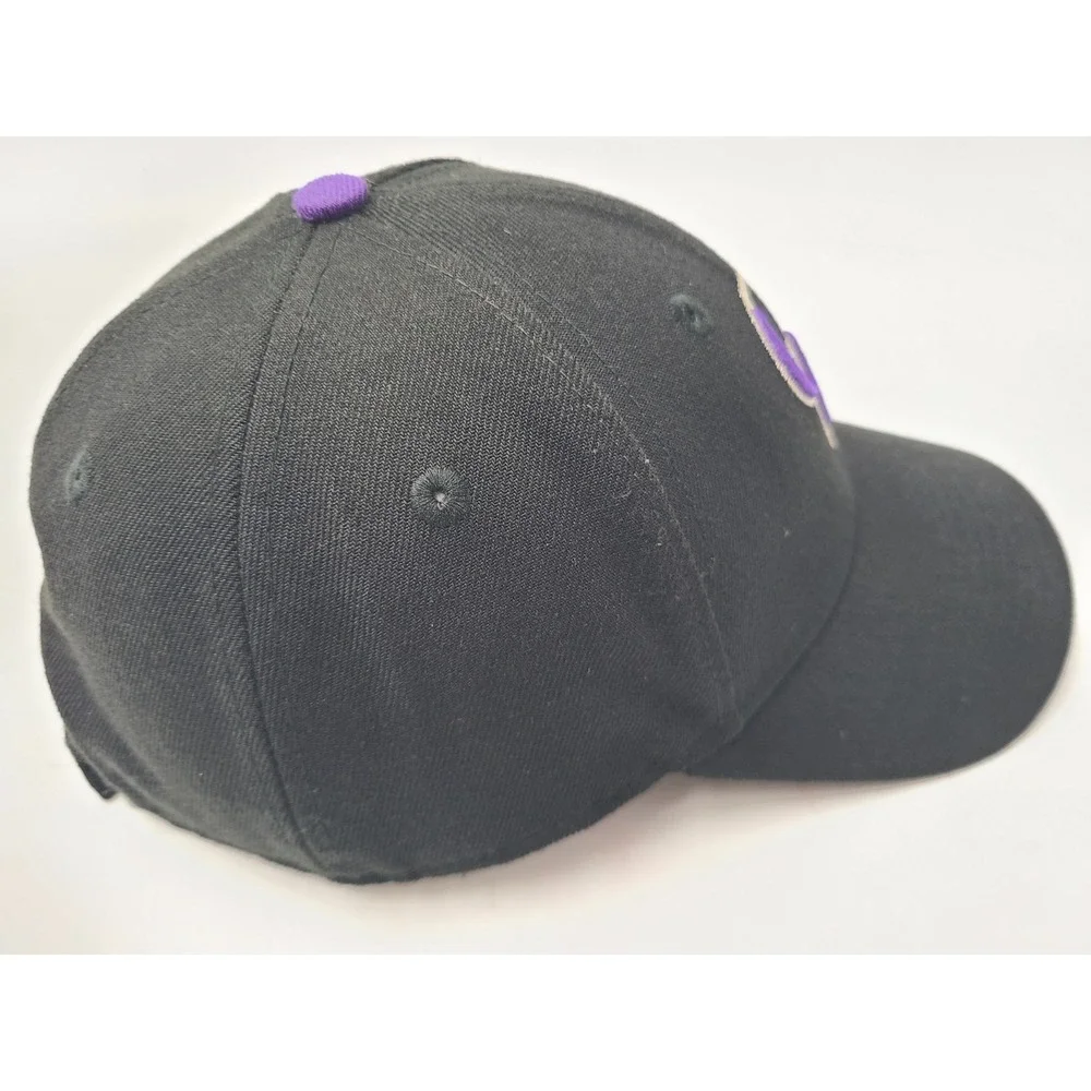 Colorado Rockies New Era 9Forty Adjustable Hat Cap Polyester‎ MLB Baseball Black